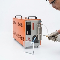 Machine de soudage à l'eau portable avec générateur d'hydrogène et d'oxygène purifié pour le polissage à la flamme de l'acrylique