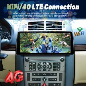 Écran 12,3 pouces 1920*720, <span class=keywords><strong>autoradio</strong></span> Android 13, lecteur vidéo de voiture, stéréo pour Peugeot <span class=keywords><strong>407</strong></span> 2004-2010, GPS, multimédia, Carplay, <span class=keywords><strong>autoradio</strong></span> - Product Image 6