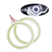Nouvelle Offre Spéciale : 1 Anneau Halo COB LED Angel Eyes pour Phare, 60-110mm, Adaptation Universelle 9-24V, Ampoule DRL pour Voiture et Moto