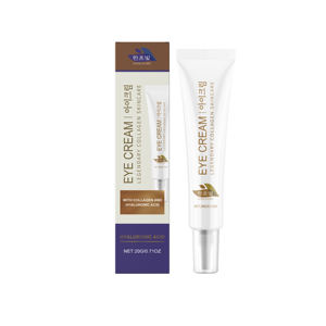 Crème pour les yeux au collagène hyaluronique 20g OEM Étiquette privée Hydrater Gonfler Lisser Anti-âge - Product Image 1