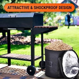 Conteneurs <span class=keywords><strong>de</strong></span> stockage <span class=keywords><strong>de</strong></span> <span class=keywords><strong>granulés</strong></span> <span class=keywords><strong>de</strong></span> <span class=keywords><strong>bois</strong></span> Sac Textile Tissu Panier Bin - Product Image 2