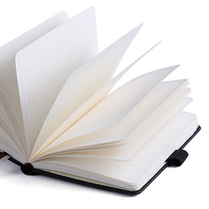 Cuaderno de tapa dura de cuero tamaño bolsillo A6 A7 al por mayor varios colores 100 hojas páginas interiores impresas con correa elástica - Product Image 4