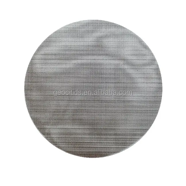 0.2 0.5 1 2 3 5 6 Micron 8 10 25 120100 Micron Round Screen Stainless Steel Mesh Filter Disc