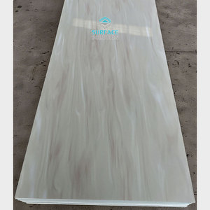 Nhà Máy Giá 12Mm Dày Hiện Đại <span class=keywords><strong>Staron</strong></span> Rắn Bề Mặt Tấm Cho Bàn Bảng Tops & Vanity Tops Với 3D Mô Hình Thiết Kế - Product Image 2