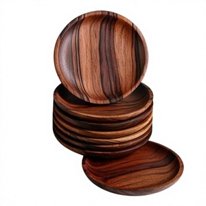 Peine Redondo Clásico Natural para el Cuidado del Cabello, Hecho a Mano con Madera Duradera, Ecológico y Apto para Lavavajillas - Product Image 1
