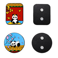 Imanes Decorativos para Refrigerador con Diseño de Panda: Haga Clic en el Enlace Inferior para Ordenar Directamente