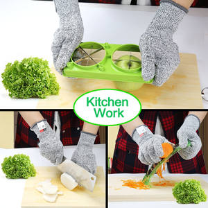 Guantes de Chef de nivel 5 de grado alimenticio lavables a máquina, certificado CE EN388, resistentes a Cortes, protectores de ostras, seguridad para cortar carne - Product Image 4