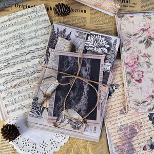30 feuilles de papier vintage pour scrapbooking, papier décoratif esthétique, matériel artisanal pour scrapbooking, journal, <span class=keywords><strong>album</strong></span> photo - Product Image 4