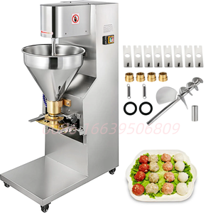 เครื่องทำลูกชิ้นสเตนเลสสตีล JUYOU 18000 ชิ้น/ชม. เครื่องขึ้นรูป<span class=keywords><strong>ลูกชิ้น</strong></span> เครื่องทำลูกชิ้นไส้ใน - Product Image 2