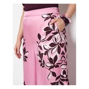 กางเกงลำลองน้ำหนักเบาสำหรับผู้หญิง ผลิตจากผ้าที่ระบายอากาศได้ดีและโครงสร้างที่สวมใส่สบาย เหมาะสำหรับใส่ทำงานที่ออฟฟิศและที่บ้าน - Product Image 3