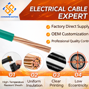 สายไฟหุ้มฉนวนพีวีซีทองแดงแบบยืดหยุ่นแกนเดี่ยวสำหรับการ<span class=keywords><strong>เดิน</strong></span>สายภายในเครื่องใช้<span class=keywords><strong>ไฟฟ้า</strong></span>และอุปกรณ์ - Product Image 3