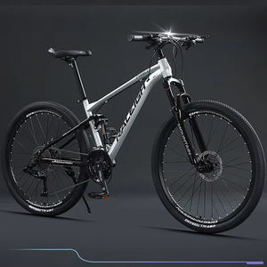 Bicicleta de Montaña para Adultos de <span class=keywords><strong>27</strong></span>.<span class=keywords><strong>5</strong></span> Pulgadas con <span class=keywords><strong>Doble</strong></span> Suspensión, <span class=keywords><strong>Doble</strong></span> Amortiguación y Frenos de Disco - Product Image 3