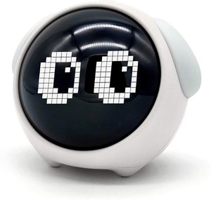 <span class=keywords><strong>Reloj</strong></span> Despertador Digital LED con Luz Nocturna, Función <span class=keywords><strong>de</strong></span> Repetición, Recargable, Activación por Voz, para Niños, Oficina, Estilo Minimalista - Product Image 1