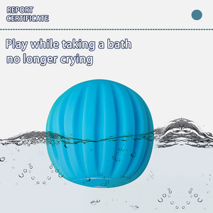 Venta al por mayor personalizado bebé mano agarrar pelota juguete niños 6P plástico suave esmalte baño táctil masaje bola sensorial - Product Image 5