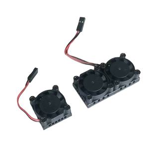 Modul Kipas Pendingin AIsmartlink untuk Raspberry <span class=keywords><strong>Pi</strong></span> 3B+ 4B, Kit Kipas 2507 dengan Thermal Pad Biru - Product Image 1