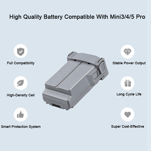 Baterai Penerbangan Lithium 3850mAh 7.38V Aman dan Stabil, Baterai Pengganti Berkinerja Tinggi, Kompatibel dengan Mini <span class=keywords><strong>3</strong></span> Mini 4 Mini 5 - Product Image 1