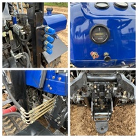 Tracteur à chenilles en caoutchouc ORSON 50HP, puissance élevée, utilisation facile pour l'agriculture sur terres arides et rizières, vente en gros d'usine