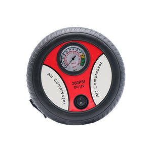 Portable filaire DC 12V voiture compresseur d'air Mini poche Cigarette éclairage universel pointeur affichage voiture pneu gonfleur - Product Image 1