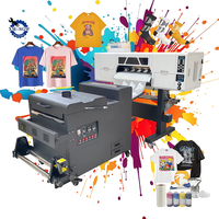 Venta caliente 60cm Xp600 Uv A3 Procolored Dtf Impresora con laminador para camisetas Telas de poliéster Impresora rollo a rollo