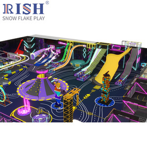Aire de jeux commerciale pour enfants, <span class=keywords><strong>parc</strong></span> d'attractions à thème, espace de saut, équipement de terrain de jeu sensoriel intérieur pour centre commercial et entrepôt - Product Image 2
