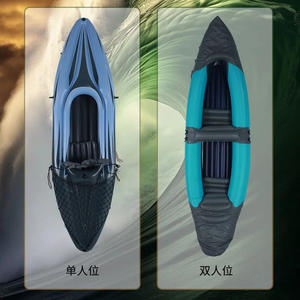 Kayak gonflable Player Show 3.1 4m pour une personne, en PVC, pour la pêche, les loisirs, les lacs et les rivières - Product Image 3