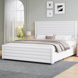 Lit plateforme capitonné au design élégant, tête <span class=keywords><strong>de</strong></span> lit et pied <span class=keywords><strong>de</strong></span> lit en velours, lattes en bois, rangement gain <span class=keywords><strong>de</strong></span> place, directement <span class=keywords><strong>de</strong></span> l'usine chinoise - Product Image 1