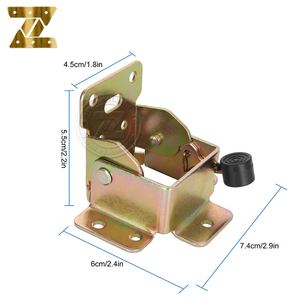 90&deg; <strong>Foldable</strong> Self-Locking Folding Hinge Heavy Duty Adjustable <strong>Table</strong> <strong>Leg</strong> Bracket for Chair Bed Furniture - Product Image 6