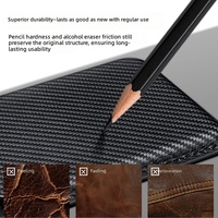 Porte-cartes de téléphone ultra fin en carbone tissé, léger, en fibre d'aramide, portefeuille magnétique, poche pour cartes de crédit, logo personnalisé, vente en gros