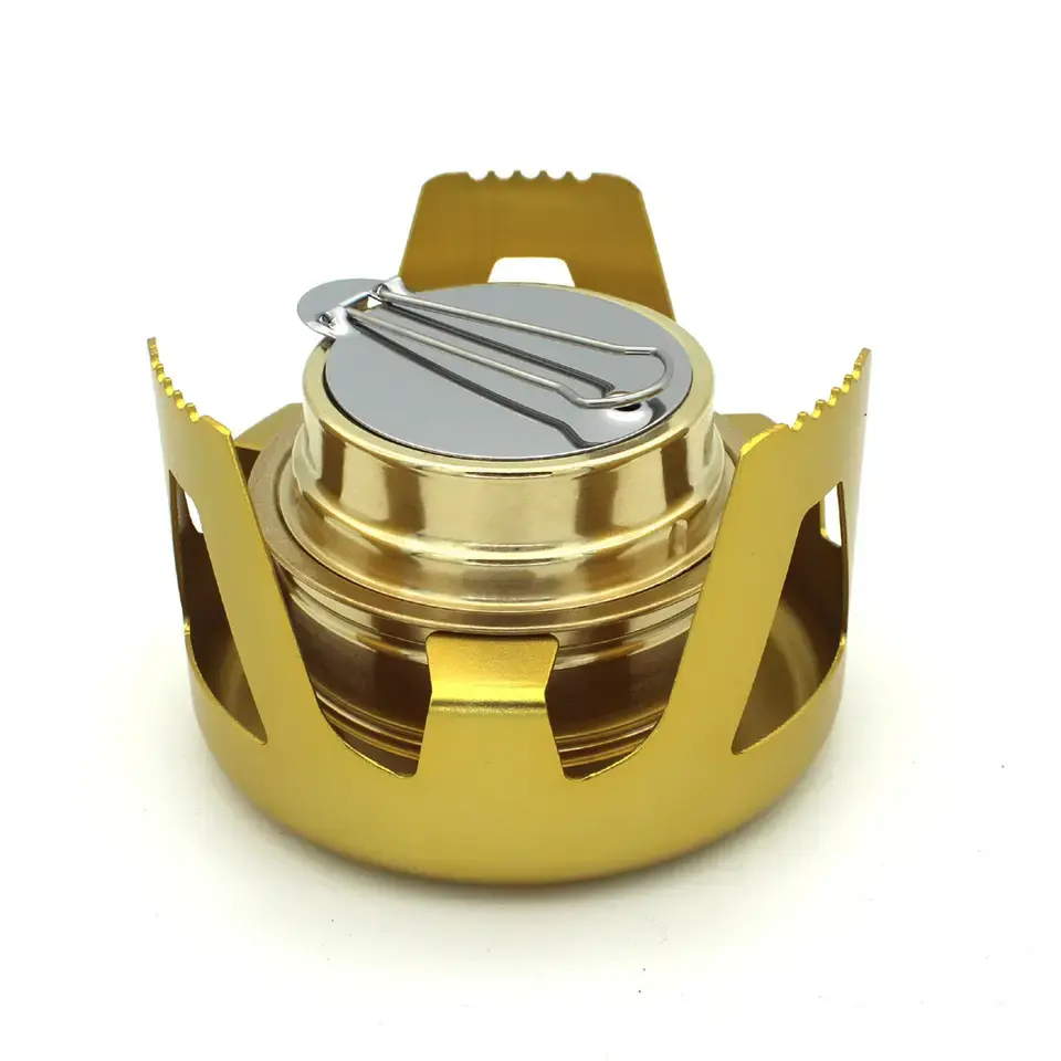 Highly quality Alcohol Stove Outdoor Camping Burner Hiking Portable Liquid Stove