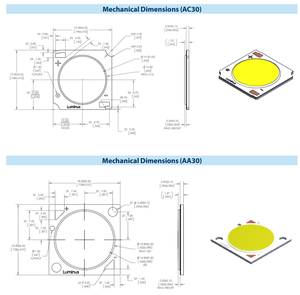 Chip LED COB LUMINUS CXM-14 Gen3, Luz Blanca Natural, Ra90, Ángulo de Visión de 120°, 4000k, 3260lm, Garantía de 3 Años - Product Image 6