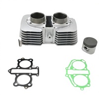 Kit de tubes en aluminium ZY JP personnalisé neuf pour CA250 CMX250C Rebel250, pièces de moteur de moto droite, cylindre et piston de 53 mm, vente en gros