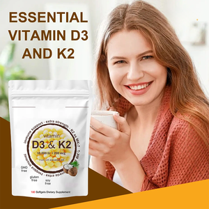 Oem hỗ trợ miễn dịch Softgel viên nang 1000 IU D3 200mcg K2 chế độ ăn uống bổ sung cho người lớn 5000 IU <span class=keywords><strong>Vitamin</strong></span> D3 K2 phụ nữ mang thai - Product Image 3