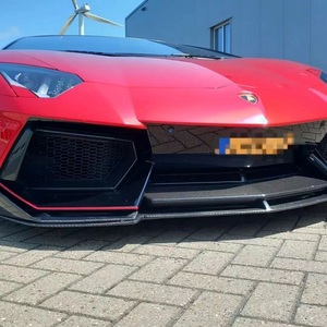 For Lamborghini Aventador Front Spoiler Lip LP700 Front Bumper Lip <strong>3</strong> Piece Fit LP700 Front Spoiler Lip - Product Image 3