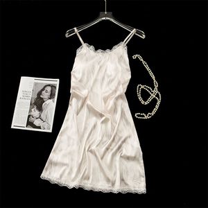 New Summer Ribbon Gepolsterte Unterhemd Sexy Suspender Nachthemd für Frauen Großhandel Sommer