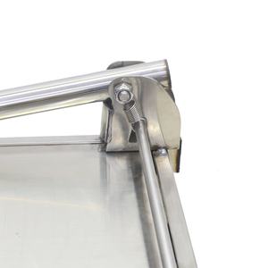 Uholan SUSP-300折りたたみ式ステンレス鋼プラットフォームハンドトラックトロリーカート容量300kg - Product Image 2