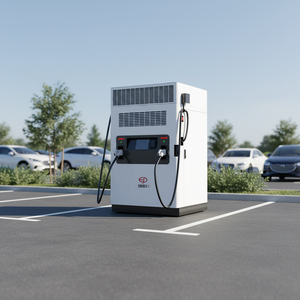 Cargador de CC para vehículos eléctricos integrado en batería de 209 kWh y 240 kW, estación de solución energética EP con almacenamiento para reducción de pico de consumo para áreas con restricciones de red - Product Image 1