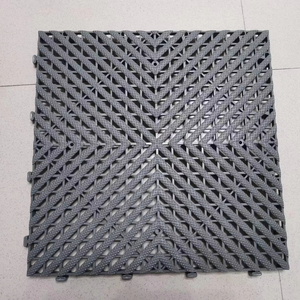 Grille en plastique PP de qualité supérieure pour les zones de lavage de voitures en extérieur, résistante aux intempéries, aux chocs, facile à nettoyer, dalles emboîtables - Product Image 1