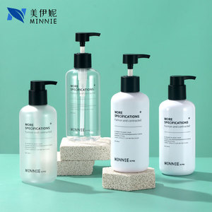 ขวดปั๊มทรงกลมมินนี่ 500 มล. พลาสติก PET แบบขุ่น สำหรับโลชั่น แชมพู ครีมอาบน้ำ - Product Image 3