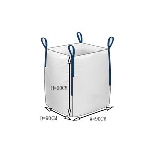Sac Jumbo <span class=keywords><strong>Big</strong></span> <span class=keywords><strong>Bag</strong></span> 1000kg PP Ton du fabricant chinois pour le <span class=keywords><strong>sable</strong></span> et les matériaux de construction Caractéristique antistatique - Product Image 3
