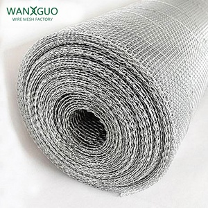 High Quality 10*10 Hot Dipped Galvanized Stainless Steel Woven Square <strong>Wire</strong> <strong>Mesh</strong> <strong>Plain</strong> Weave for Screen Cut Welded Processing - Product Image 1