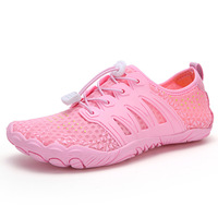 Chaussures aquatiques printemps-été à séchage rapide, antidérapantes, légères, à bout fermé, souples, respirantes, avec empeigne en maille, en stock