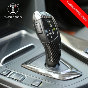 Copertura del Pannello del Pomello del Cambio in Fibra di Carbonio per <span class=keywords><strong>BMW</strong></span> <span class=keywords><strong>Serie</strong></span> <span class=keywords><strong>1</strong></span> 2 3 5, <span class=keywords><strong>Accessori</strong></span> Interni Auto, Patch per Leva del Cambio Lato Guidatore - Product Image 1