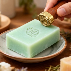 Matrice de gaufrage en laiton personnalisée pour savon - Moule à logo sur mesure pour marques de savon artisanal - Product Image 6