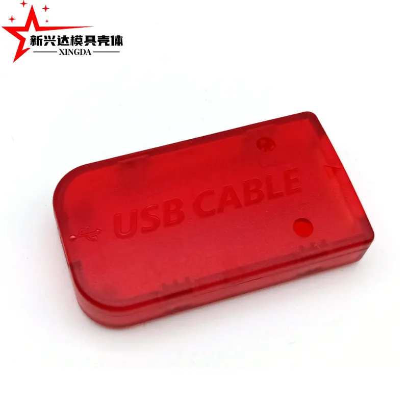 Usb kablosu adaptör konut küçük USB plastik kasa