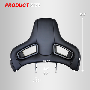 مسند رأس فاخر من جلد البولي يوريثين OEM لمقعد سيارة SSCUS Orifix الرياضي، من الإسفنج البارد المريح - Product Image 4