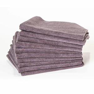 Chiffon <span class=keywords><strong>de</strong></span> nettoyage en microfibre gris 12x12 pouces, chiffons <span class=keywords><strong>de</strong></span> nettoyage pour l'entretien ménager et la cuisine, serviettes <span class=keywords><strong>de</strong></span> magasin réutilisables, serviettes en microfibre pour voitures - Product Image 1