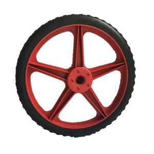 Roue en caoutchouc massif de 16 pouces avec jante en acier - Product Image 5