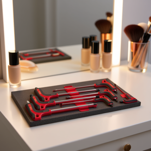 519 M 280HGTS <b>Makeup</b> Sponge Set Professional Cosmetic Applicator <b>Tools</b> For Face Foundation Blending - Product Image 3