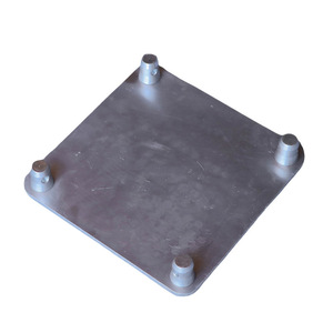 Placa Base Cuadrada de Aluminio Profesional para Truss, Soporte de Suelo Estable para Sistemas de Iluminación de Escenarios y Eventos - Product Image 5
