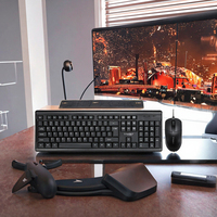 Twolf Tf500 Led Backlit Bedrade Gaming Toetsenbord En Muis Combo Met 3-Keys Anti-Ghosting Voor Pc Desktop Computer In Voorraad
